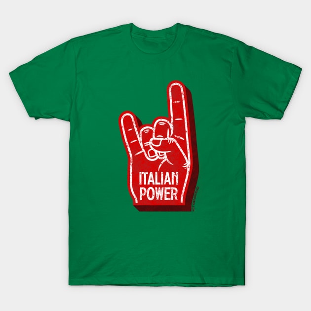 Malocchio Foam Finger T-Shirt by ItalianPowerStore